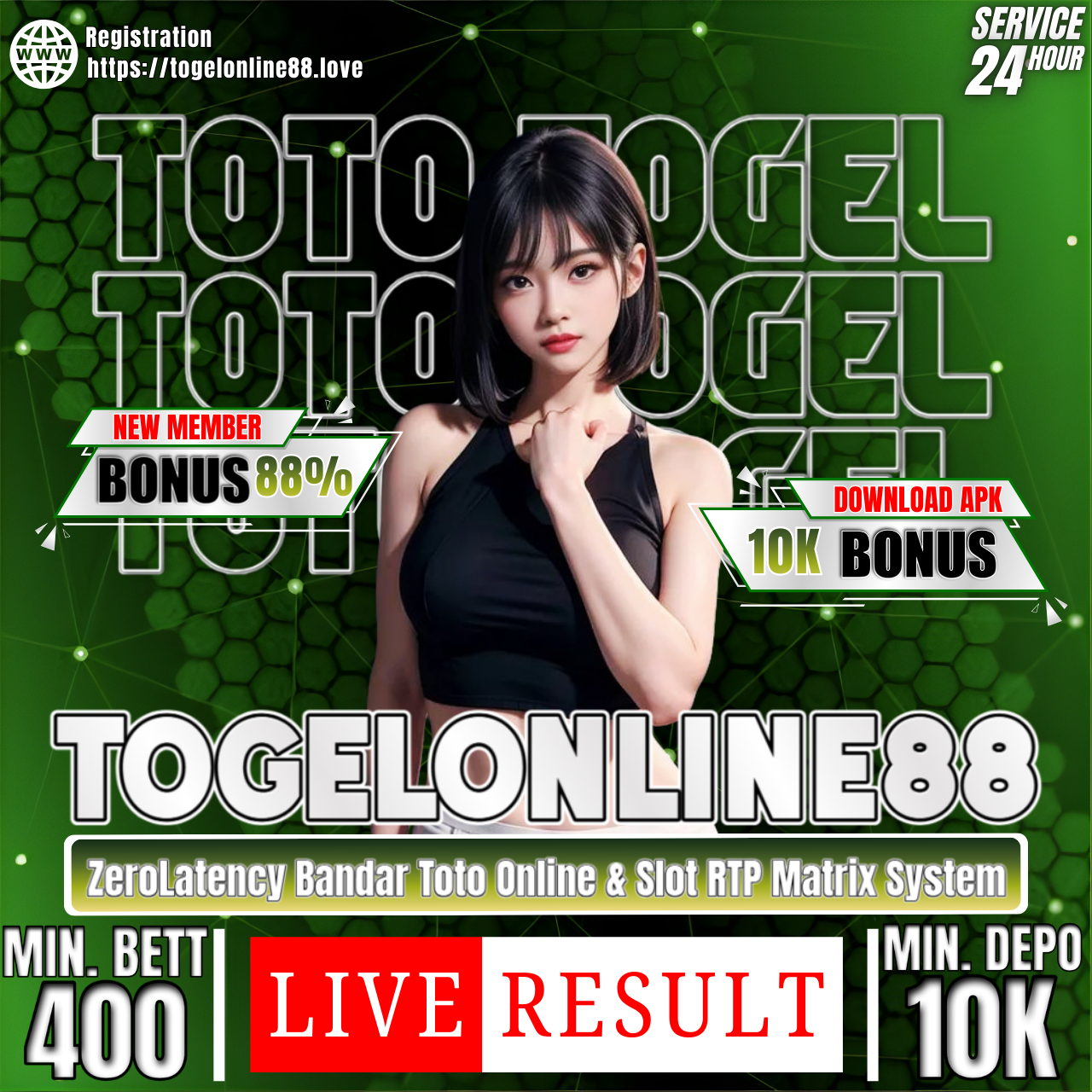 TOGELONLINE88